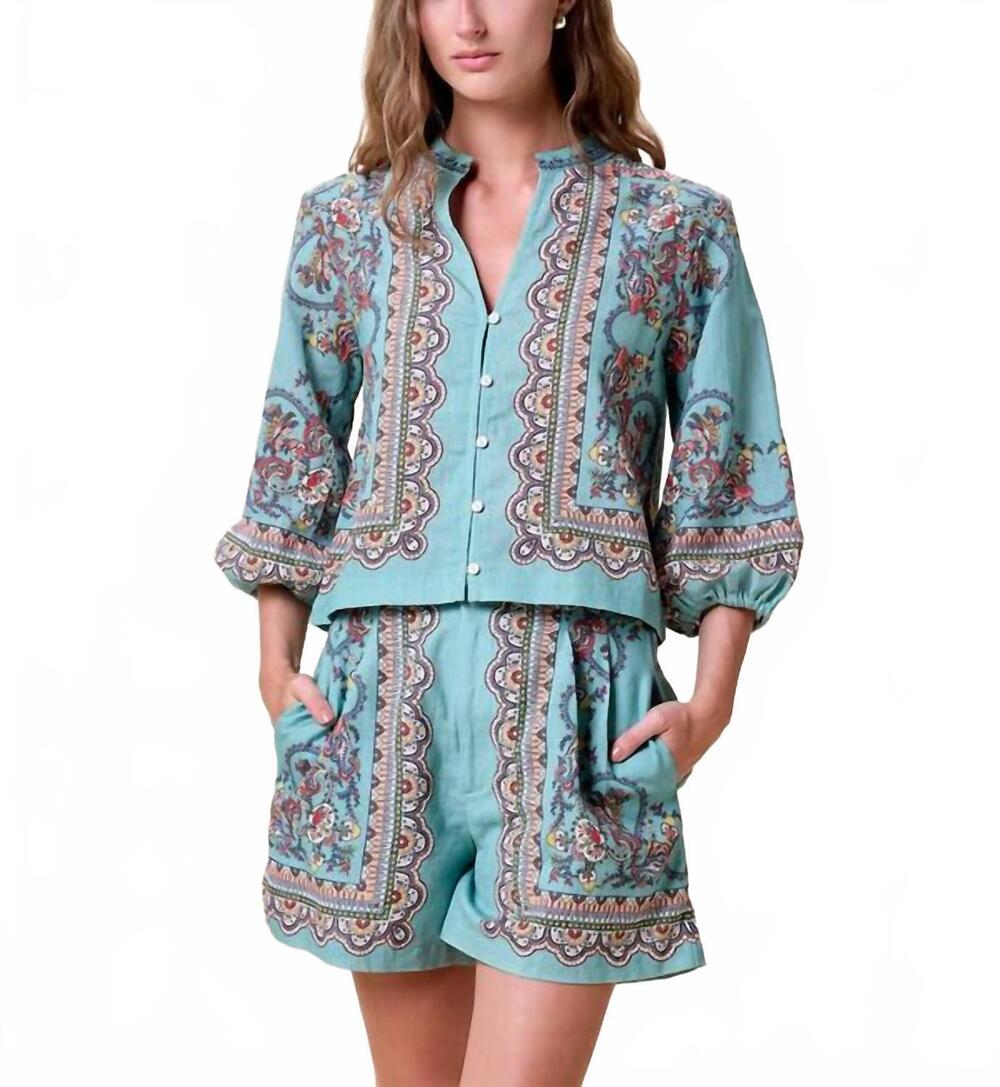 NEW CLEOBELLA sebastian with welt pockets short in bleura
